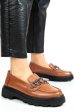Pantofi maro piele naturala apckd5402