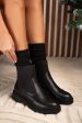 Ghete negre piele naturala 9s77494