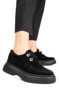 PANTOFI NEGRI PIELE NATURALA INTOARSA 2S7751617SP