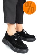 PANTOFI NEGRI PIELE NATURALA INTOARSA 2S7751617SP