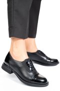 PANTOFI NEGRI PIELE NATURALA 2S7751625NP/NPK