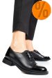 Pantofi negri piele naturala 2s7751625np/npk