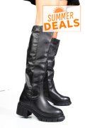 CIZME NEGRE PIELE NATURALA 1S770691