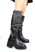 CIZME NEGRE PIELE NATURALA 1S770691