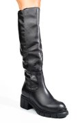 CIZME NEGRE PIELE NATURALA 1S770691