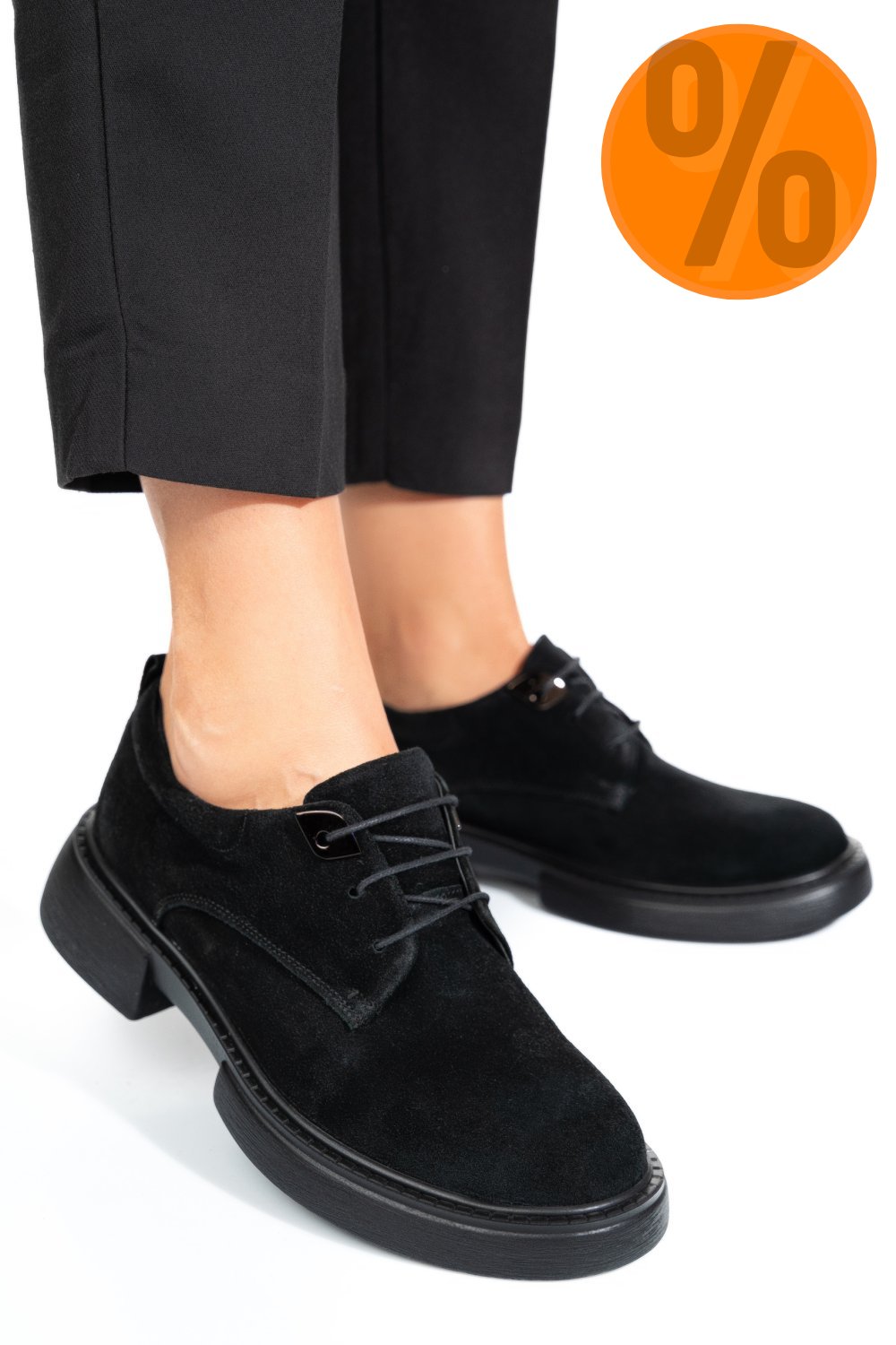 PANTOFI NEGRI PIELE NATURALA INTOARSA 2S7751622SP