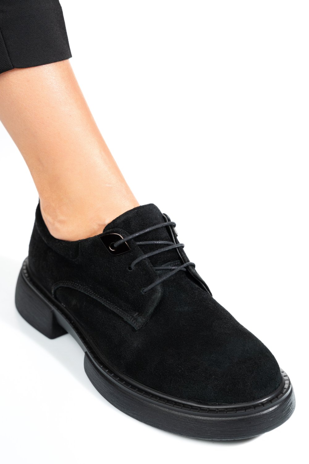 PANTOFI NEGRI PIELE NATURALA INTOARSA 2S7751622SP