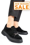 PANTOFI NEGRI PIELE NATURALA INTOARSA 251620SP