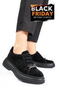PANTOFI NEGRI PIELE NATURALA INTOARSA 251620SP