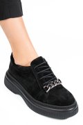 PANTOFI NEGRI PIELE NATURALA INTOARSA 251620SP