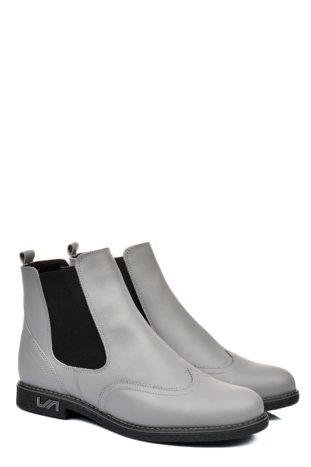 GHETE GRI PIELE NATURALA 2S7712