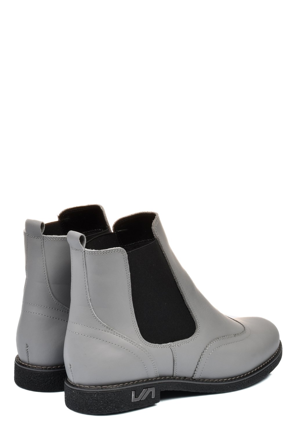 GHETE GRI PIELE NATURALA 2S7712