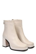 BOTINE BEJ PIELE NATURALA DEBORAH