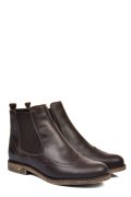 GHETE DARK BROWN PIELE NATURALA 2S7712
