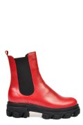 GHETE ROSII PIELE NATURALA 2S7725