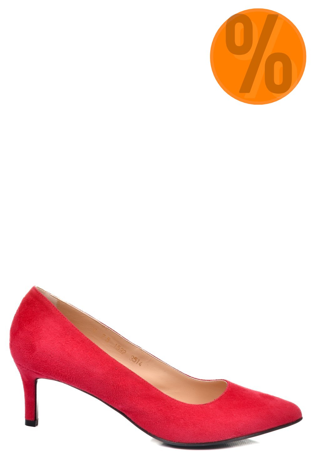 PANTOFI DAMA GUBAN PIELE NATURALA INTOARSA MAGENTA 3S77514