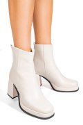 BOTINE BEJ PIELE NATURALA DEBORAH