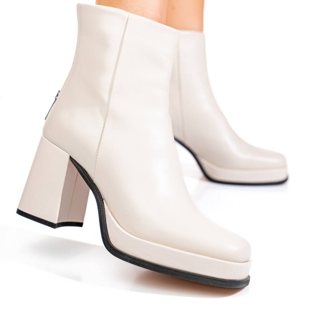 Botine dama cu toc inalt