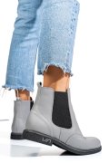 GHETE GRI PIELE NATURALA 2S7712