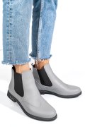 GHETE GRI PIELE NATURALA 2S7712