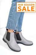 GHETE GRI PIELE NATURALA 2S7711
