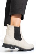 GHETE CREM PIELE NATURALA 2S7711