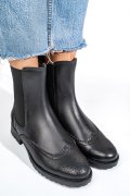 GHETE NEGRE PIELE NATURALA 1S770795