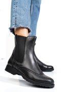 GHETE NEGRE PIELE NATURALA 1S770795