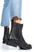 GHETE NEGRE PIELE NATURALA 1S770795