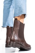 GHETE MARO INCHIS PIELE NATURALA 1S770795