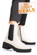 GHETE BEJ PIELE NATURALA 2S7724