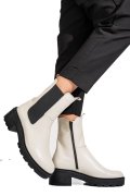 GHETE BEJ PIELE NATURALA 2S7724