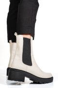 GHETE BEJ PIELE NATURALA 2S7724