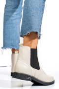 GHETE CREM PIELE NATURALA 2S7712