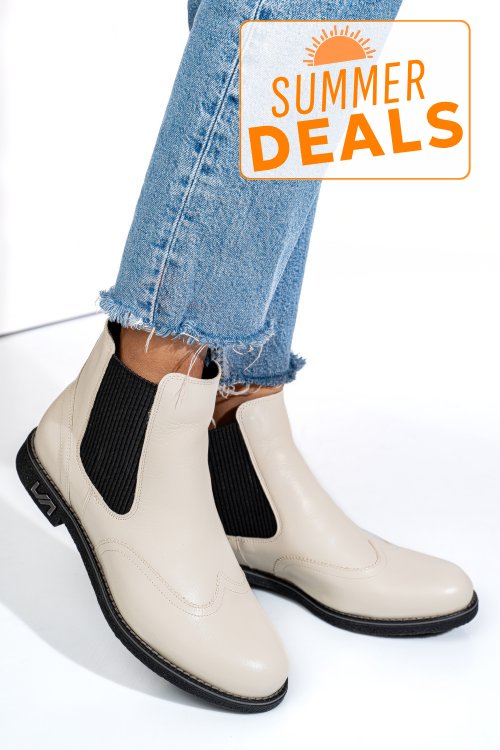 Ghete crem piele naturala 2s7712