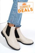 GHETE CREM PIELE NATURALA 2S7712