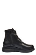 GHETE NEGRE PIELE NATURALA 242816NP