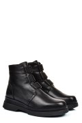GHETE NEGRE PIELE NATURALA 242816NP