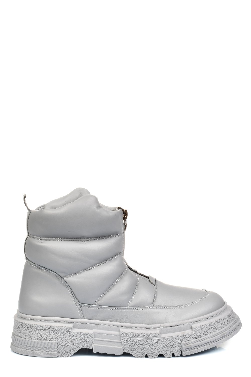 GHETE GRI PIELE NATURALA APCK4003