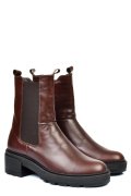 GHETE MARO INCHIS PIELE NATURALA 2S7724