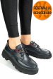 Pantofi bleumarin piele naturala apckd7465