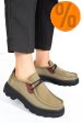 Pantofi verzi piele naturala nabuk apckd-9524