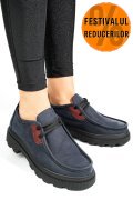 PANTOFI BLEUMARIN PIELE NATURALA NABUK APCKD-9524