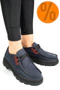 PANTOFI BLEUMARIN PIELE NATURALA NABUK APCKD-9524
