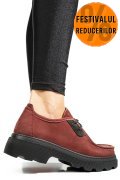 PANTOFI VISINII PIELE NATURALA NABUK APCKD-9524