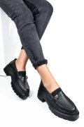 MOCASINI NEGRI PIELE NATURALA IPCBM012