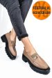 Mocasini maro piele naturala ipcbm010