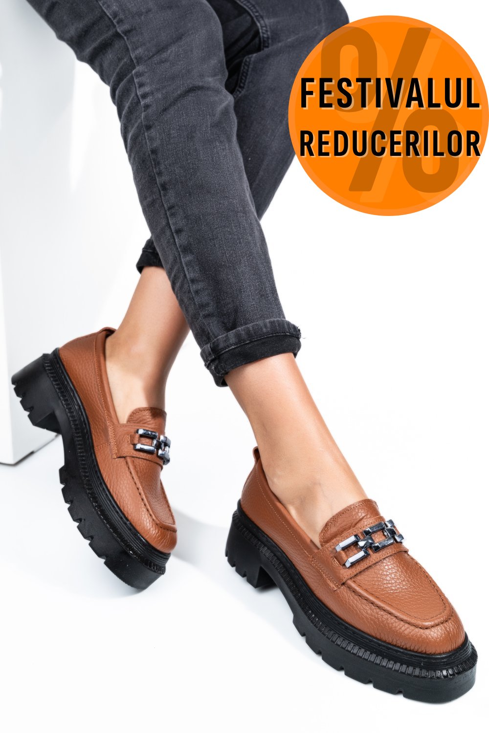 MOCASINI MARO PIELE NATURALA IPCBM016