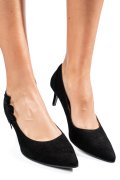 PANTOFI NEGRI PIELE NATURALA INTOARSA 3S77534