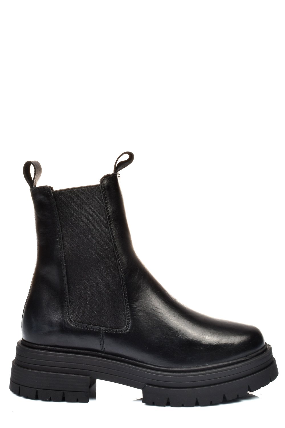 GHETE NEGRE PIELE NATURALA 2S77255